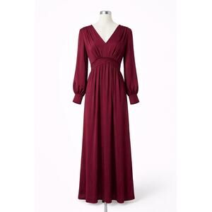 Bohme Silky Maxi Dress Womens Size M Y2K Babydoll Coquette  Equestrian Glam 90s